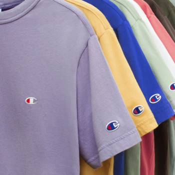 Champion冠军t恤男2025夏季新款美式纯棉情侣潮牌宽松休闲短袖女